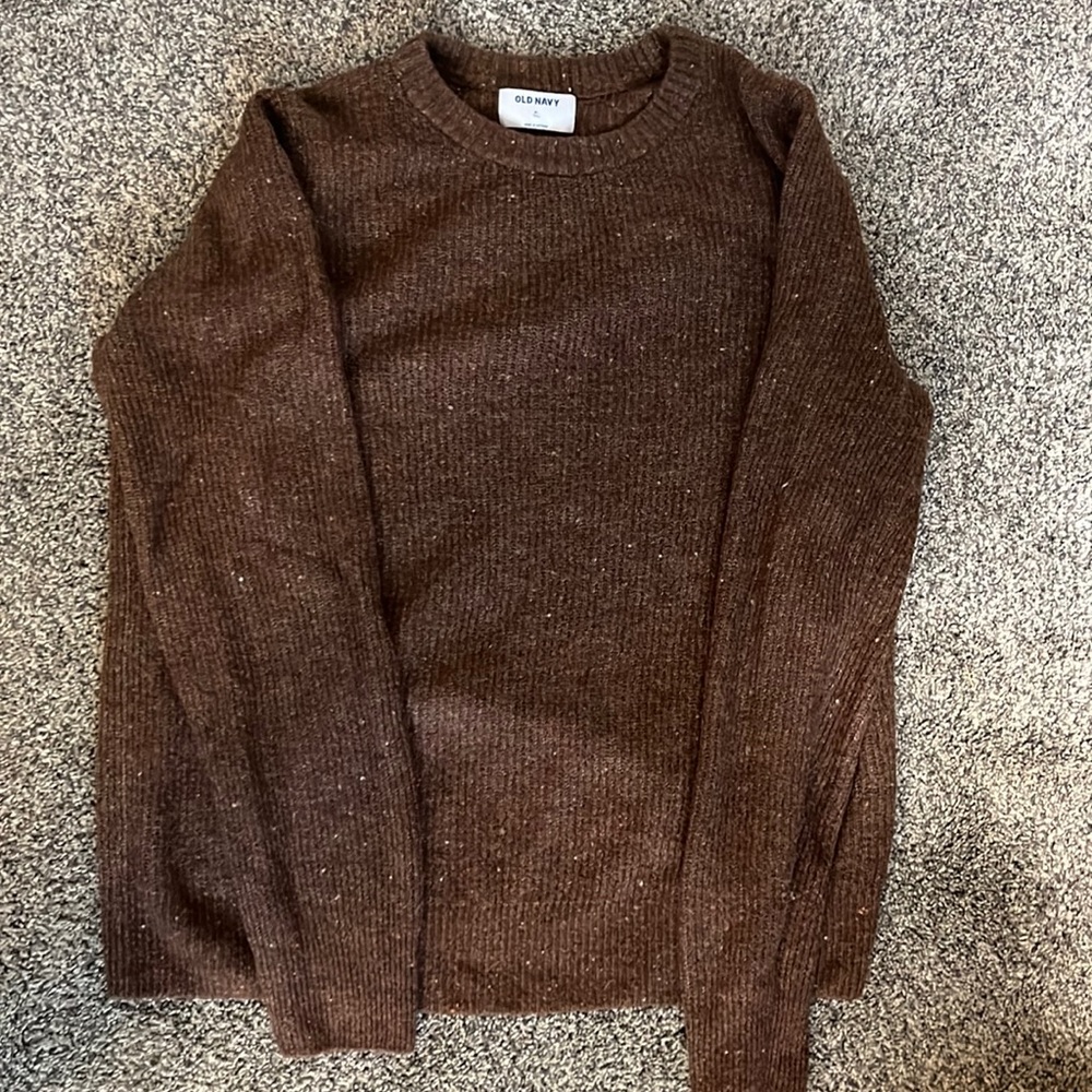 Brown sweater